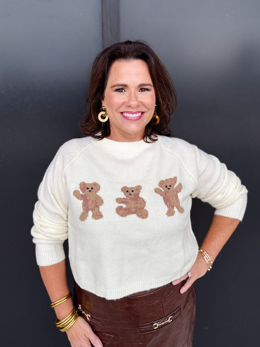 Three Bears Sweater