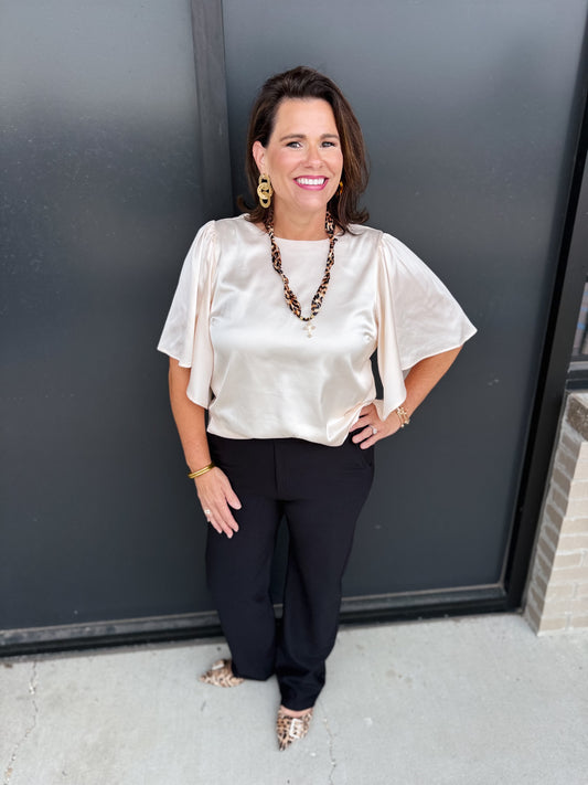 Angel Frosted Charm Top