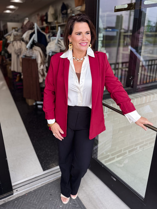 Zen Open Front Blazer