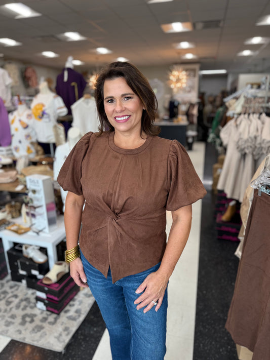 Suede Beautiful Dreamer Top