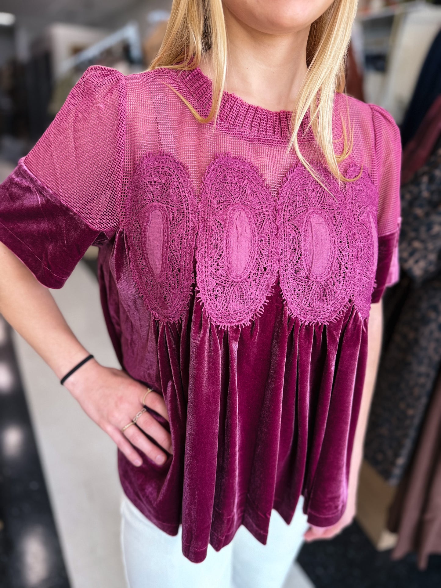 The Merlot Muse Top