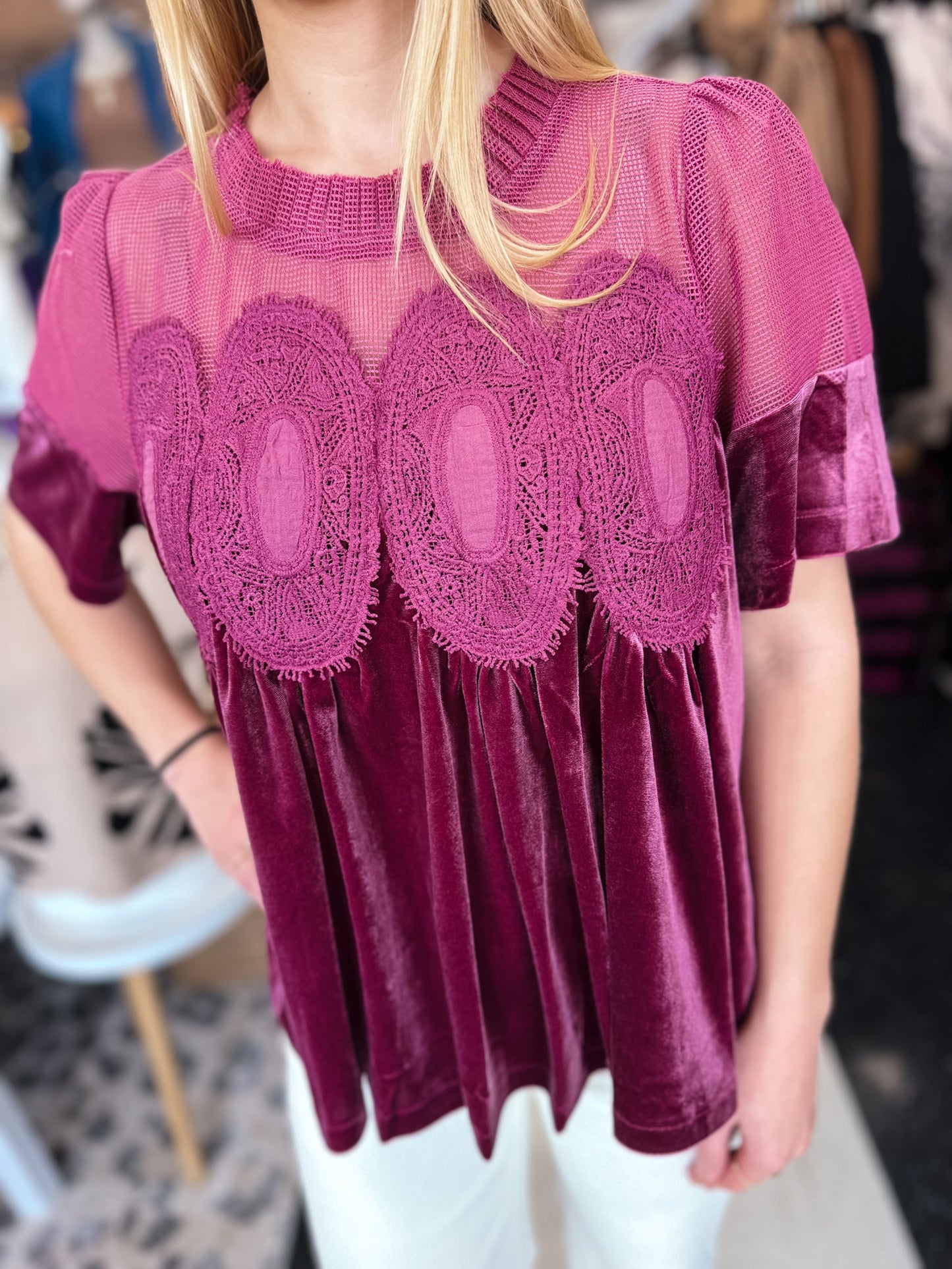 The Merlot Muse Top