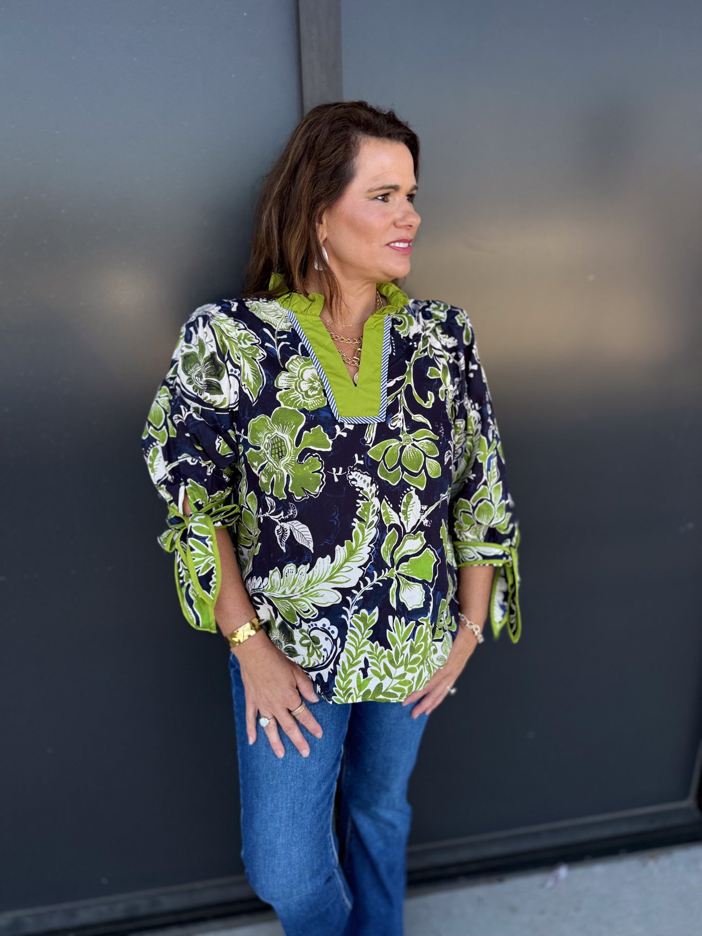The Bloom Haven Blouse