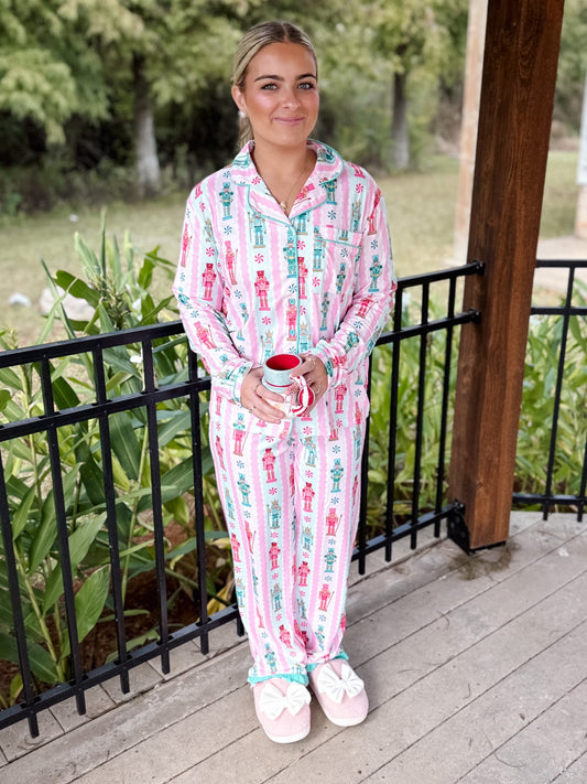 Nutcracker Magic Ruffle Pajama Set