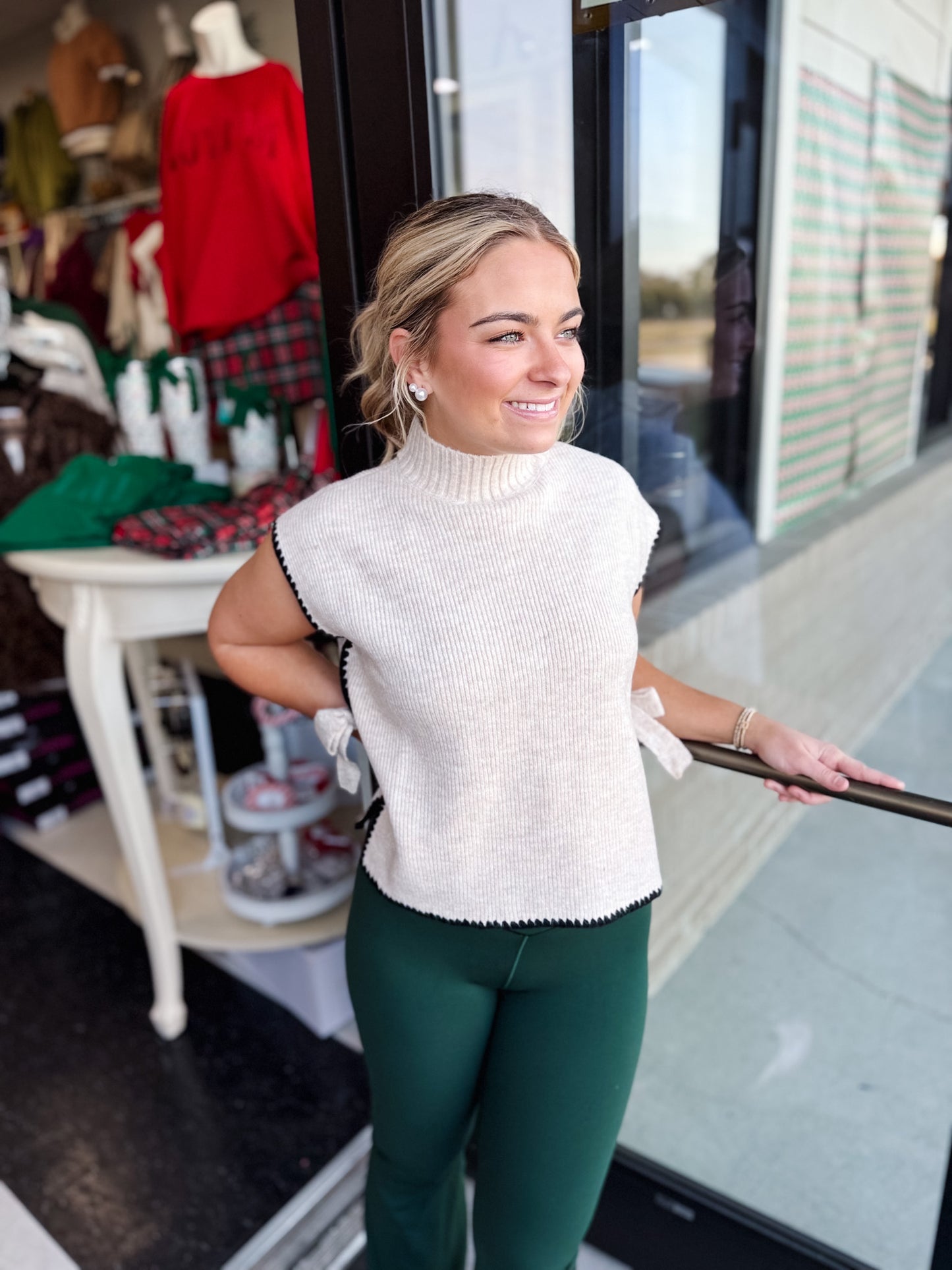 Elara Side-Tie Sweater