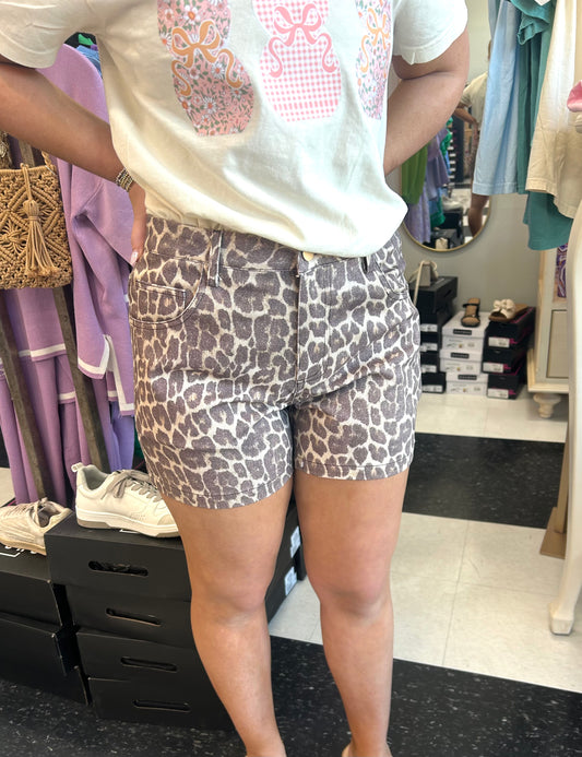 Fate Leopard Shorts