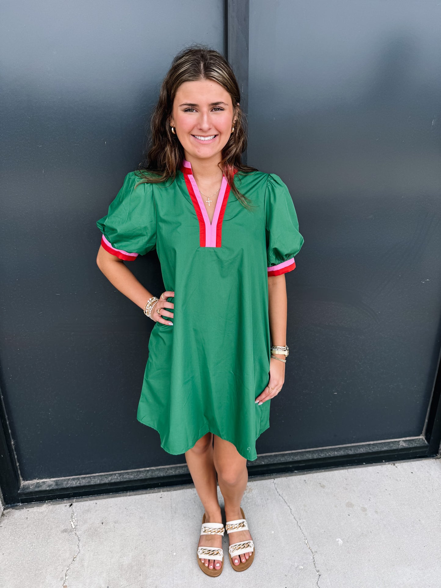 Entro Multi Collar Dress