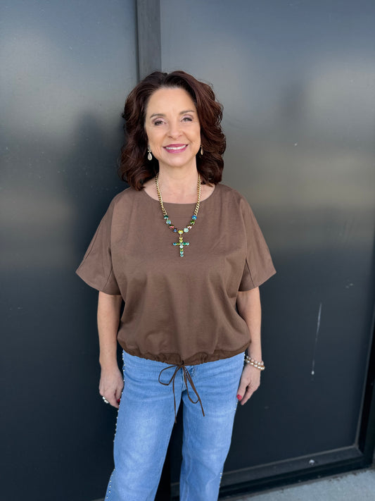 Willow Drawstring Top