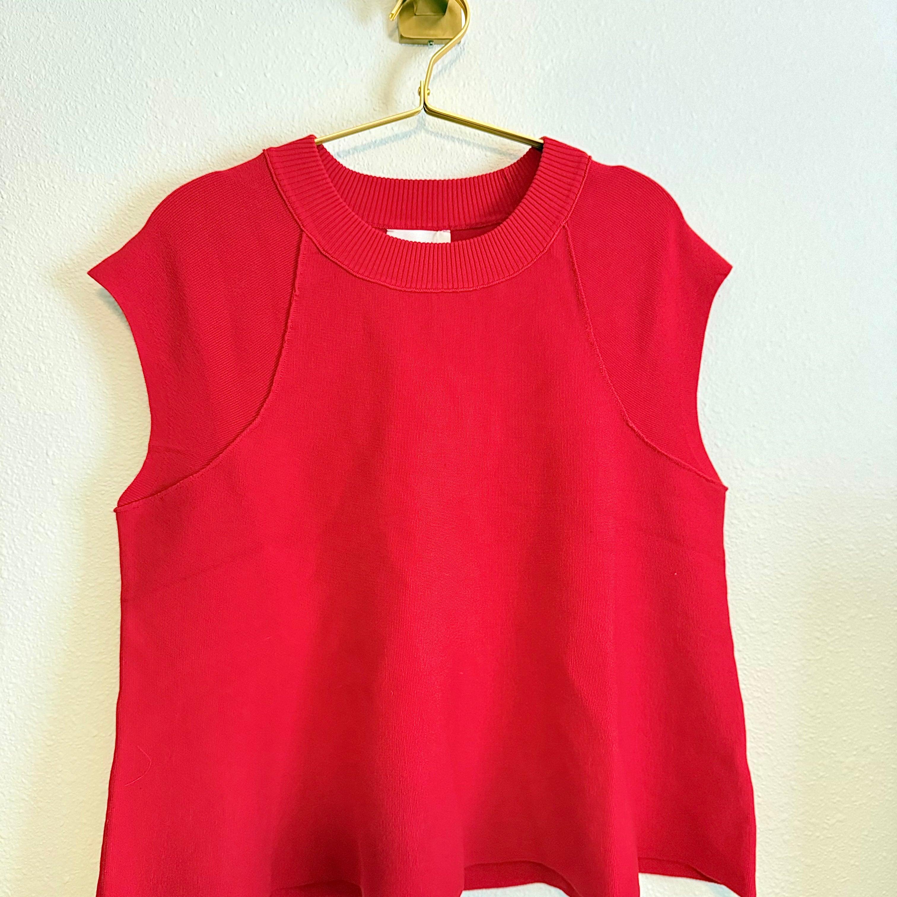 Sleeveless Knit Top