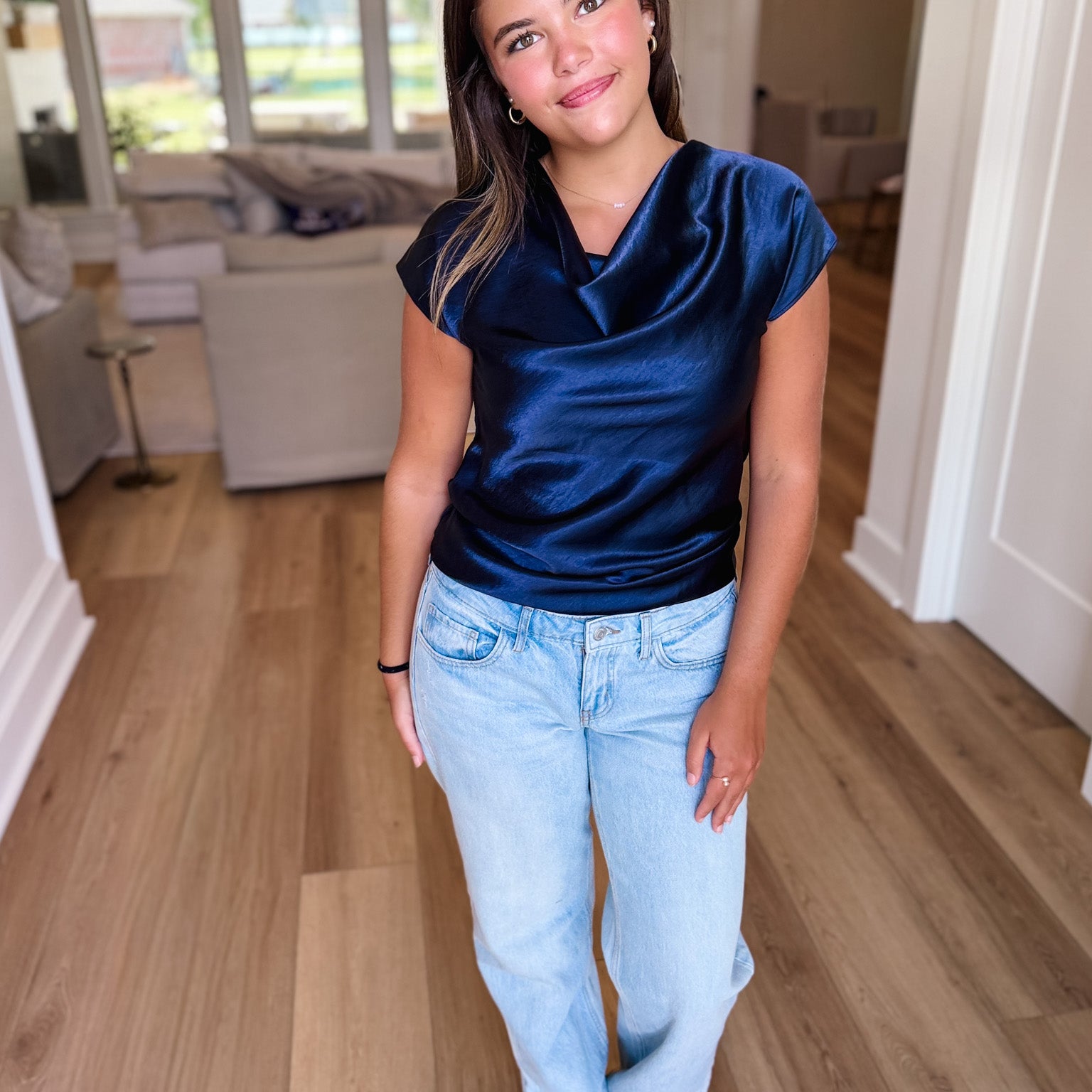 Charlotte Draped Top