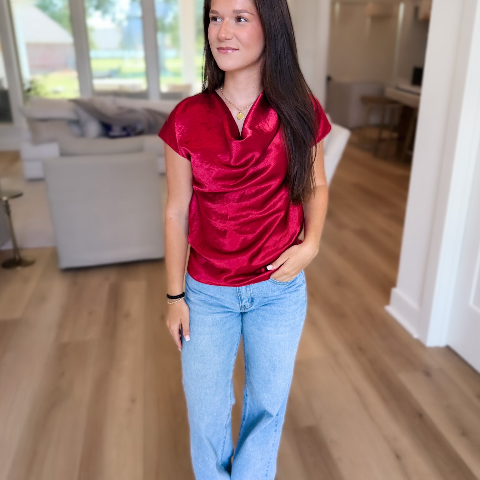 Charlotte Draped Top