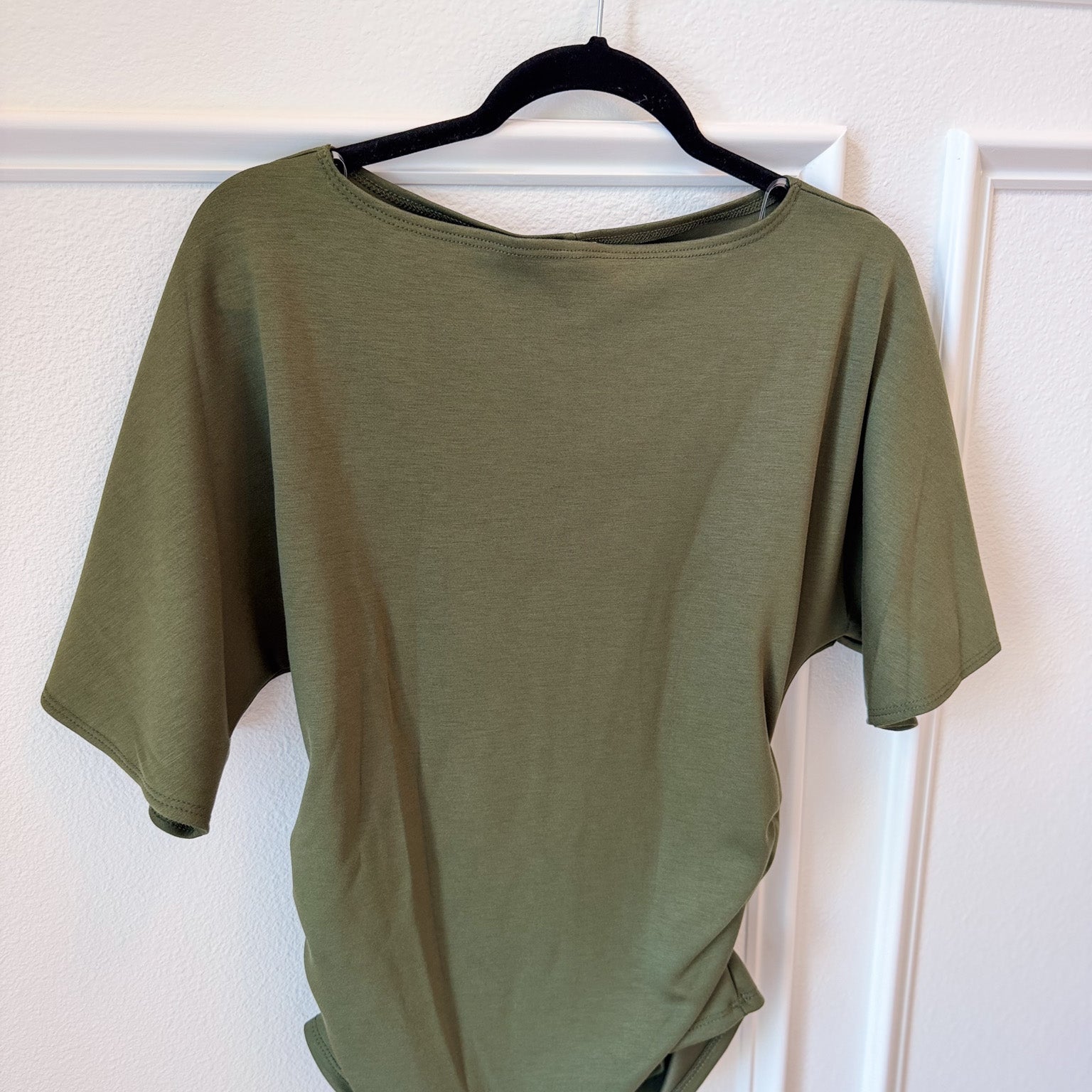 Elise Effortless Drape Dolman Top