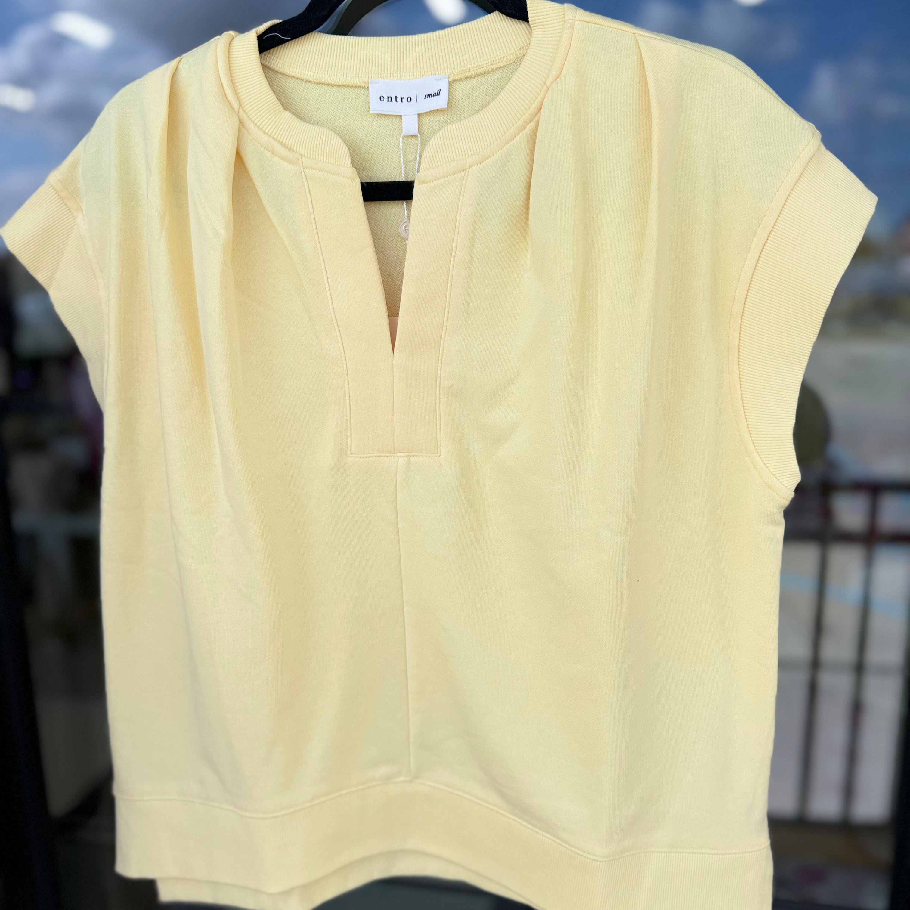 Everyday Cap Sleeve Jersey Top