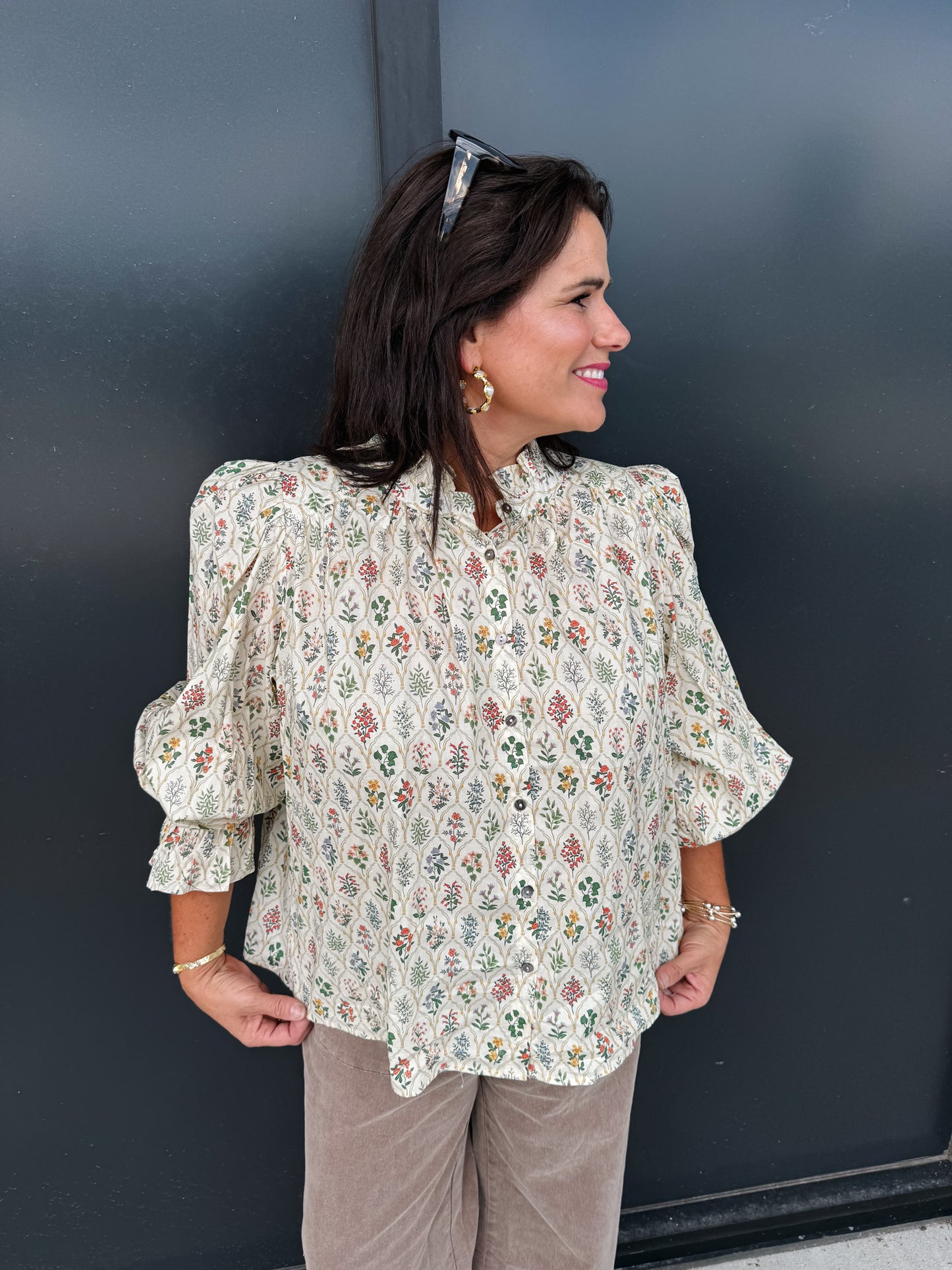 Floral Shake It Off Top