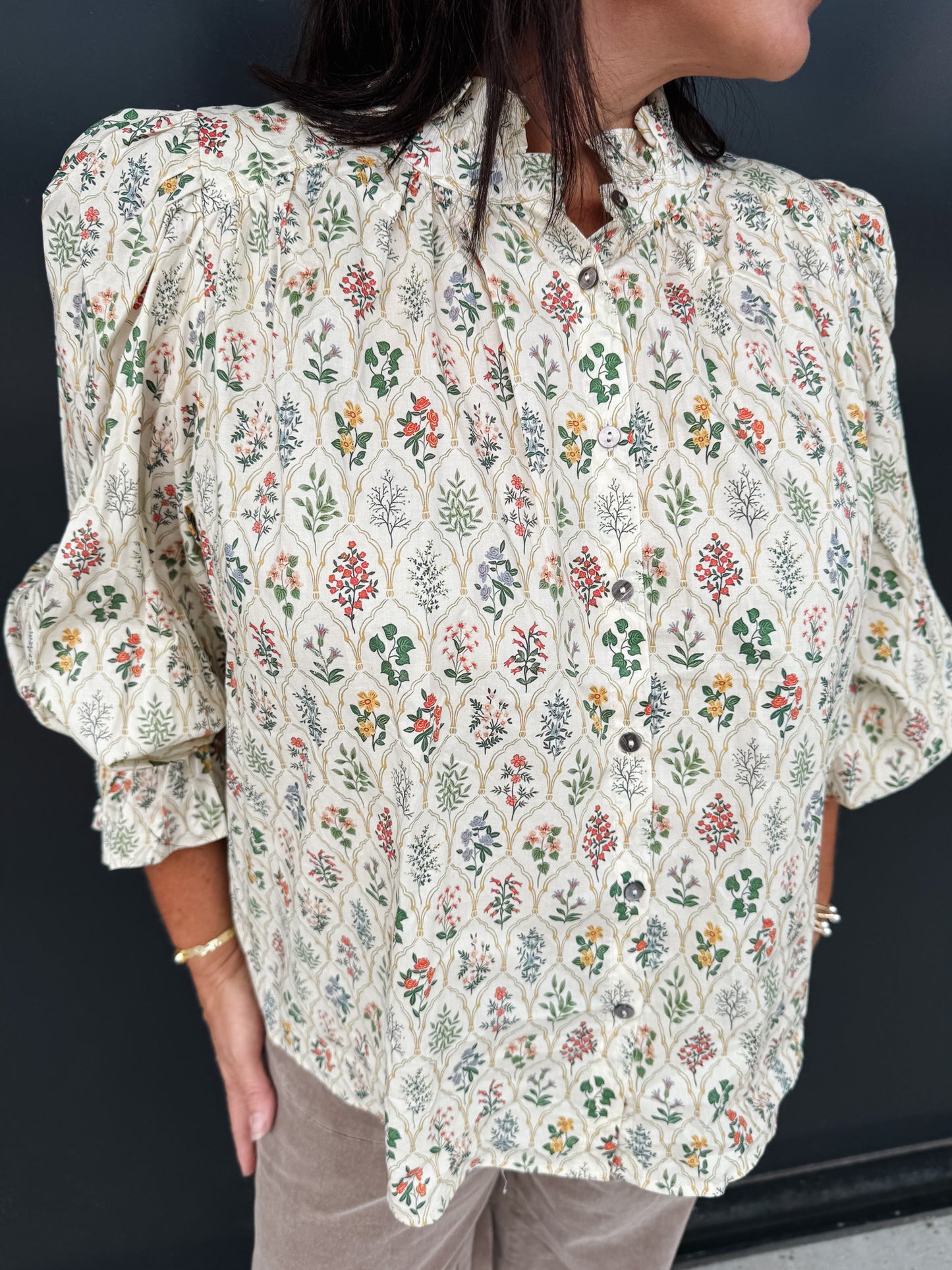 Floral Shake It Off Top