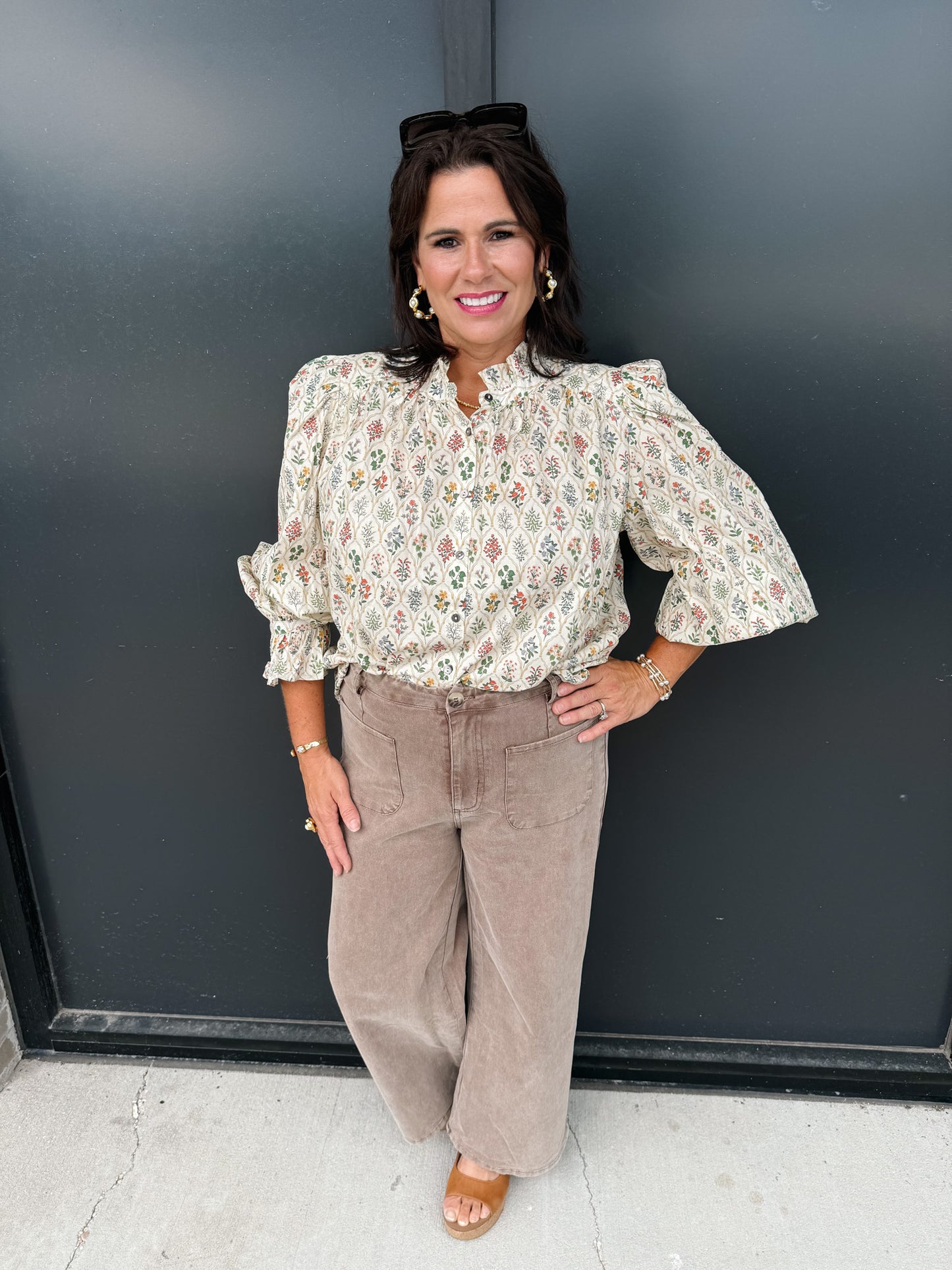 Floral Shake It Off Top