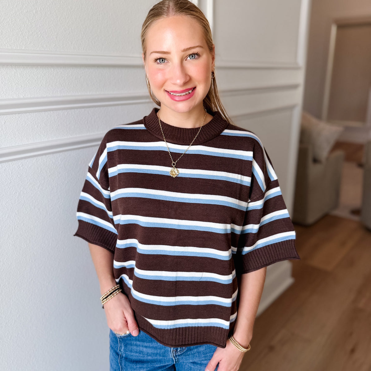 Stripe It Up Sweater