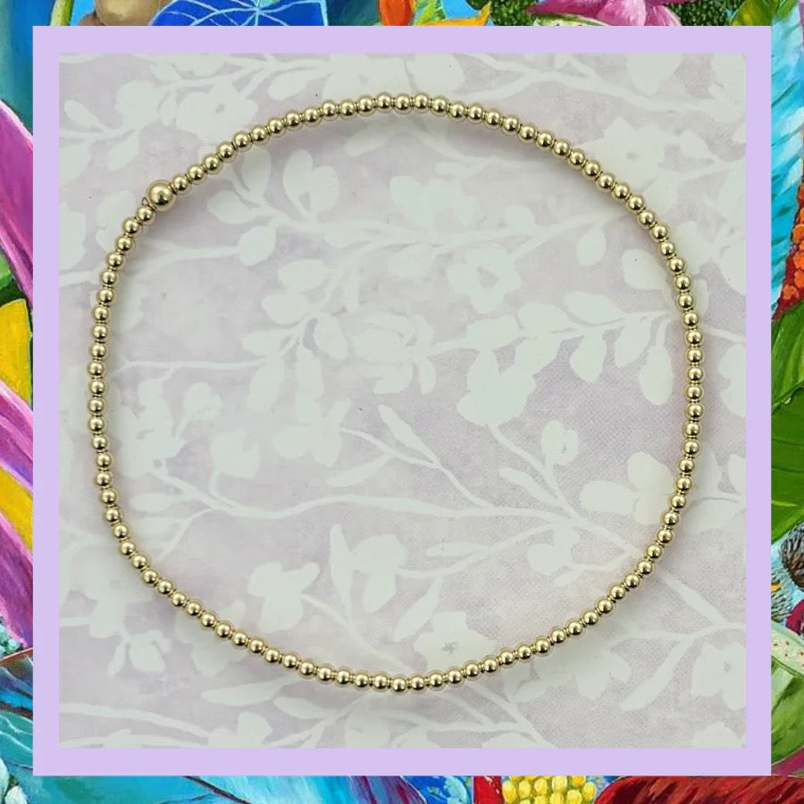 2mm Gold Filled Bracelet