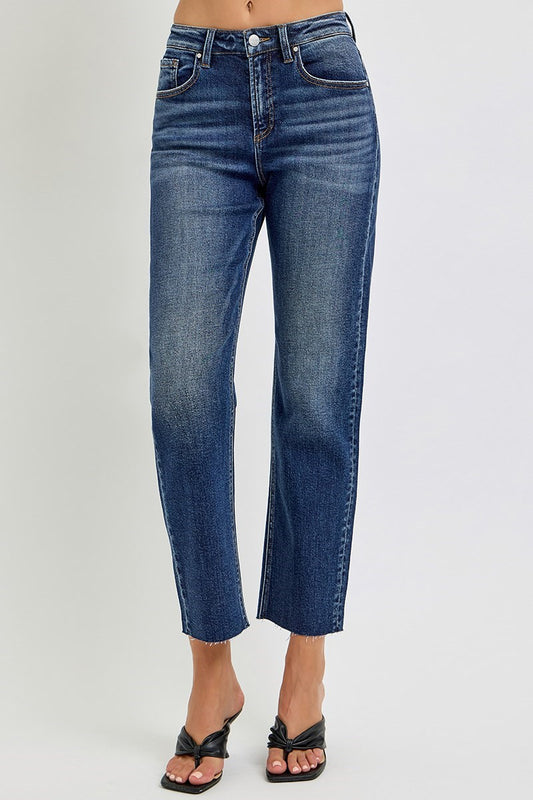 Risen High Rise Barrel Jeans
