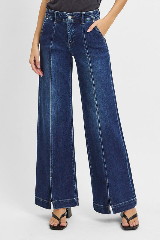Risen Middle Seem Jeans