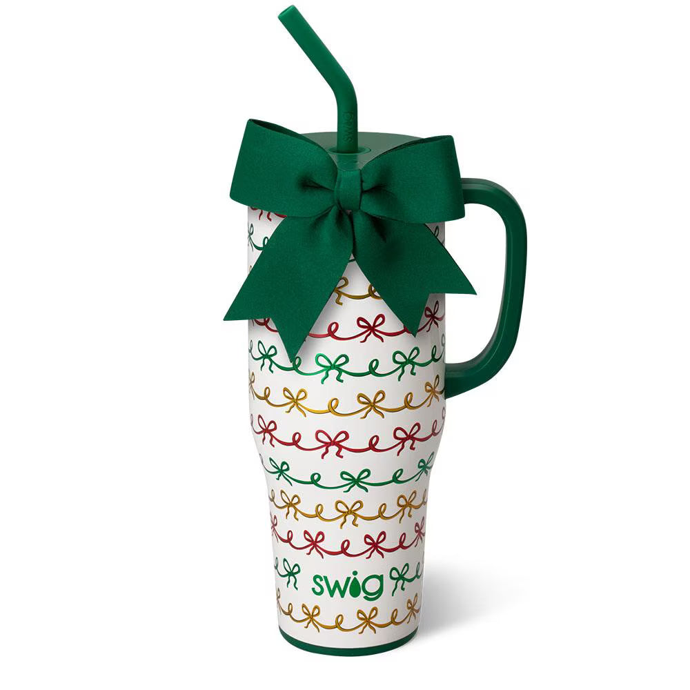 Christmas Bows Mega Mug 40oz ๐