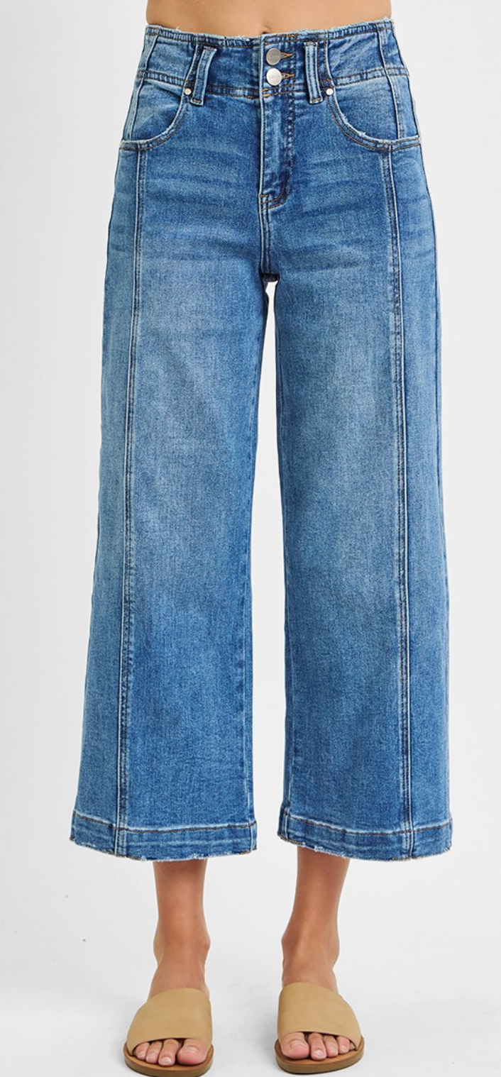 Risen Front Seam Detail Jeansn