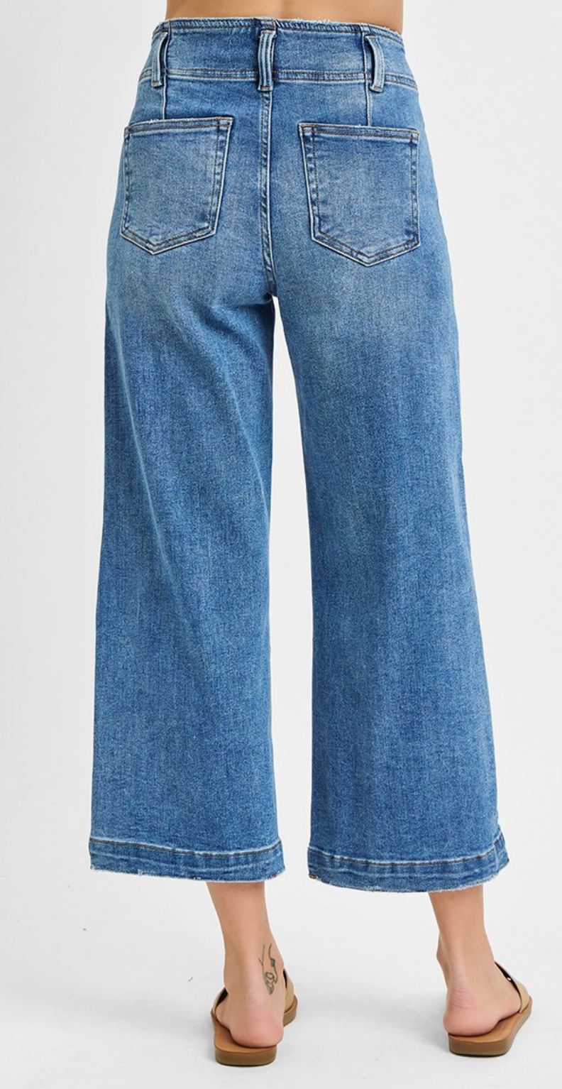 Risen Front Seam Detail Jeansn