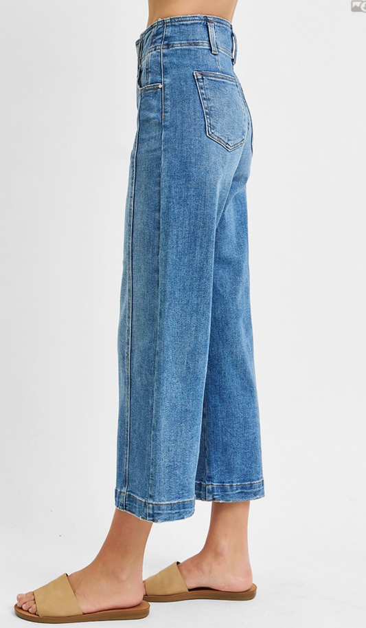 Risen Front Seam Detail Jeansn