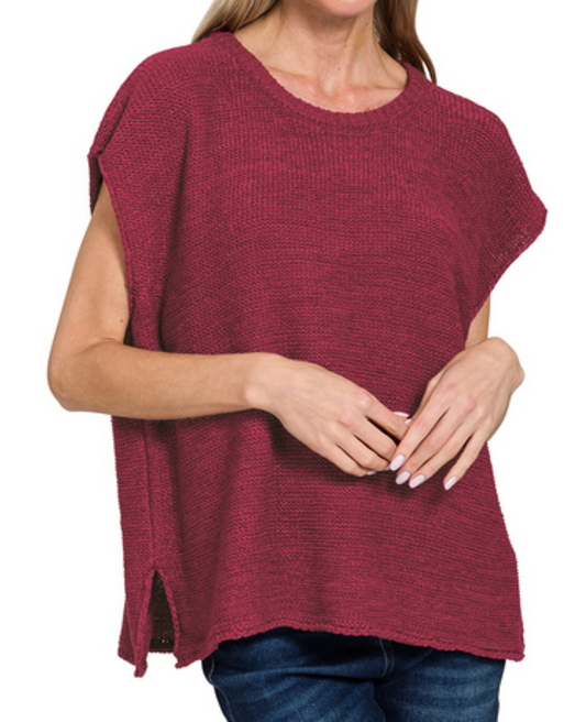 Zen Knit Sweater Top