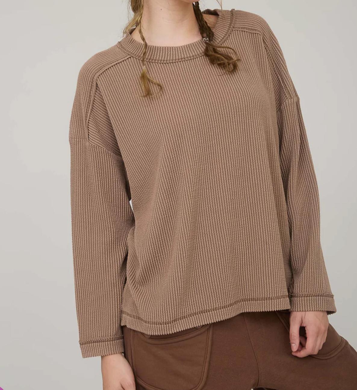 Kayden Ribbed Top