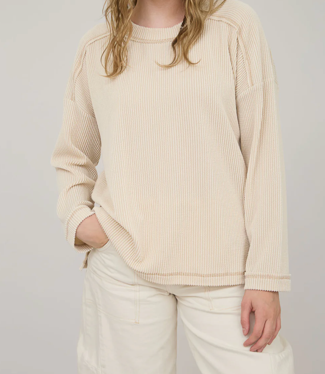 Kayden Ribbed Top