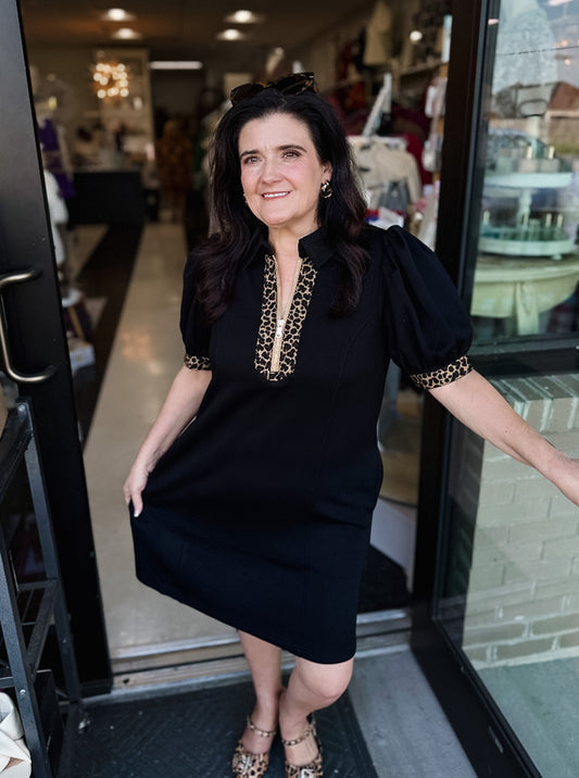 Midnight Spots Dress