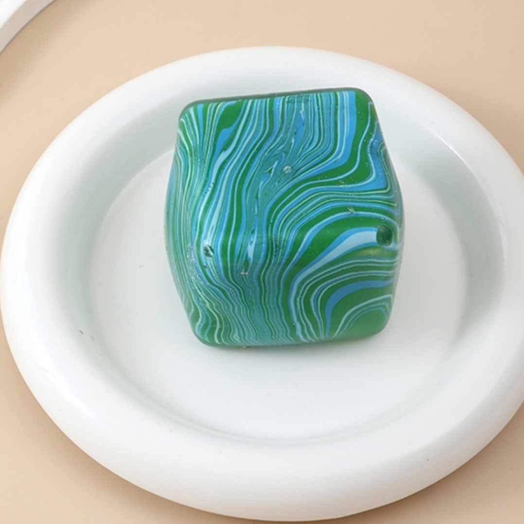 Marble Swirl Cube Squishy ☀️