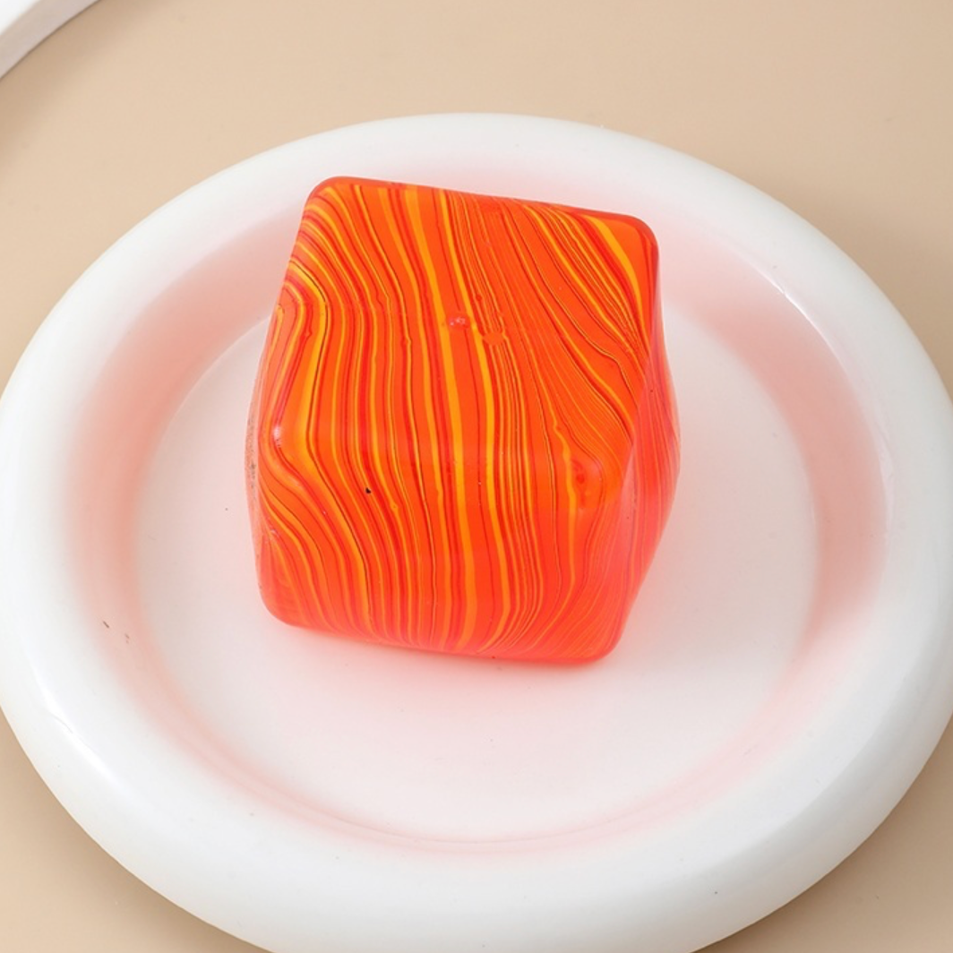 Marble Swirl Cube Squishy ☀️