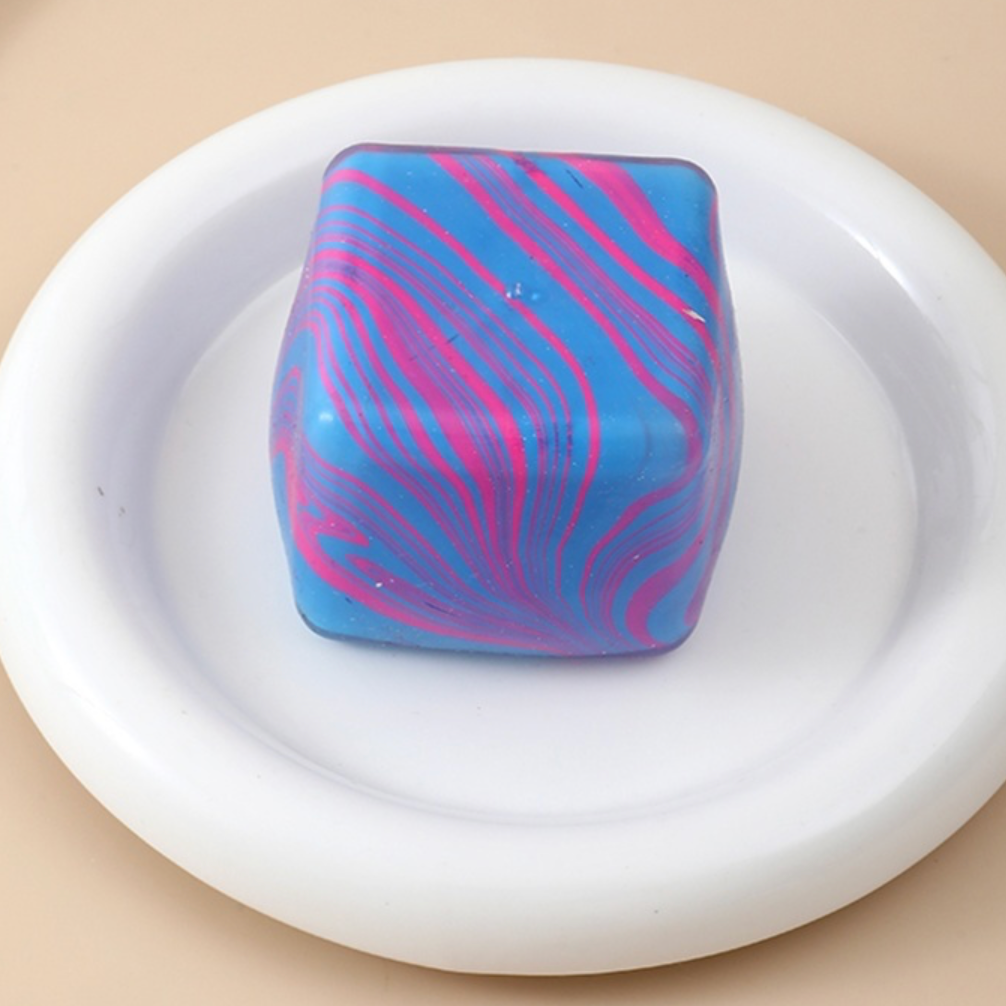 Marble Swirl Cube Squishy ☀️