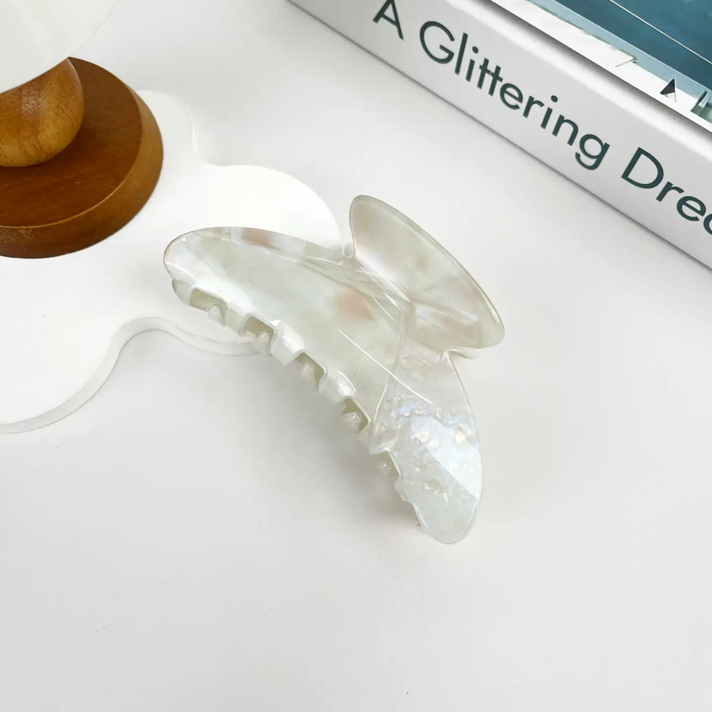 Marbled Hair Claw Clip