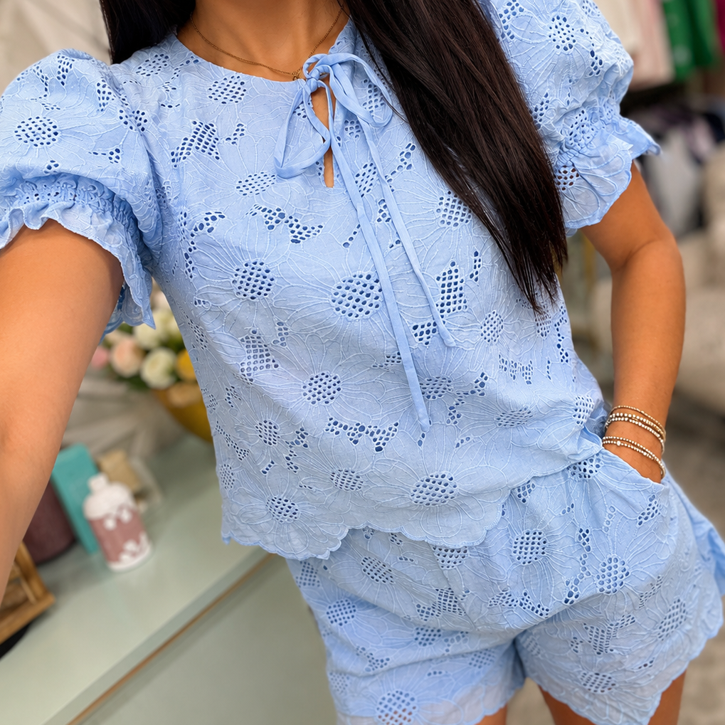 Sweet Escape Eyelet Set