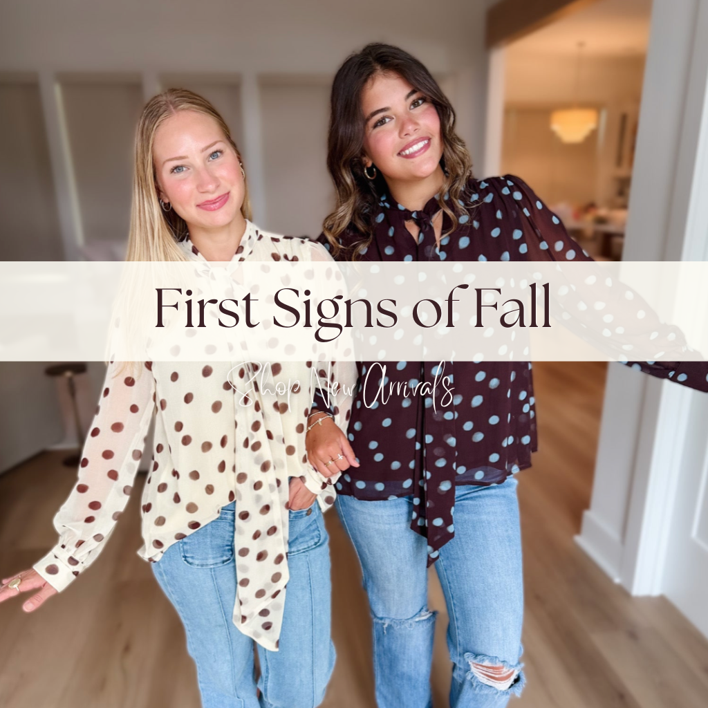 First Signs Of Fall