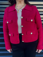 Julie Knit Accent Jacket