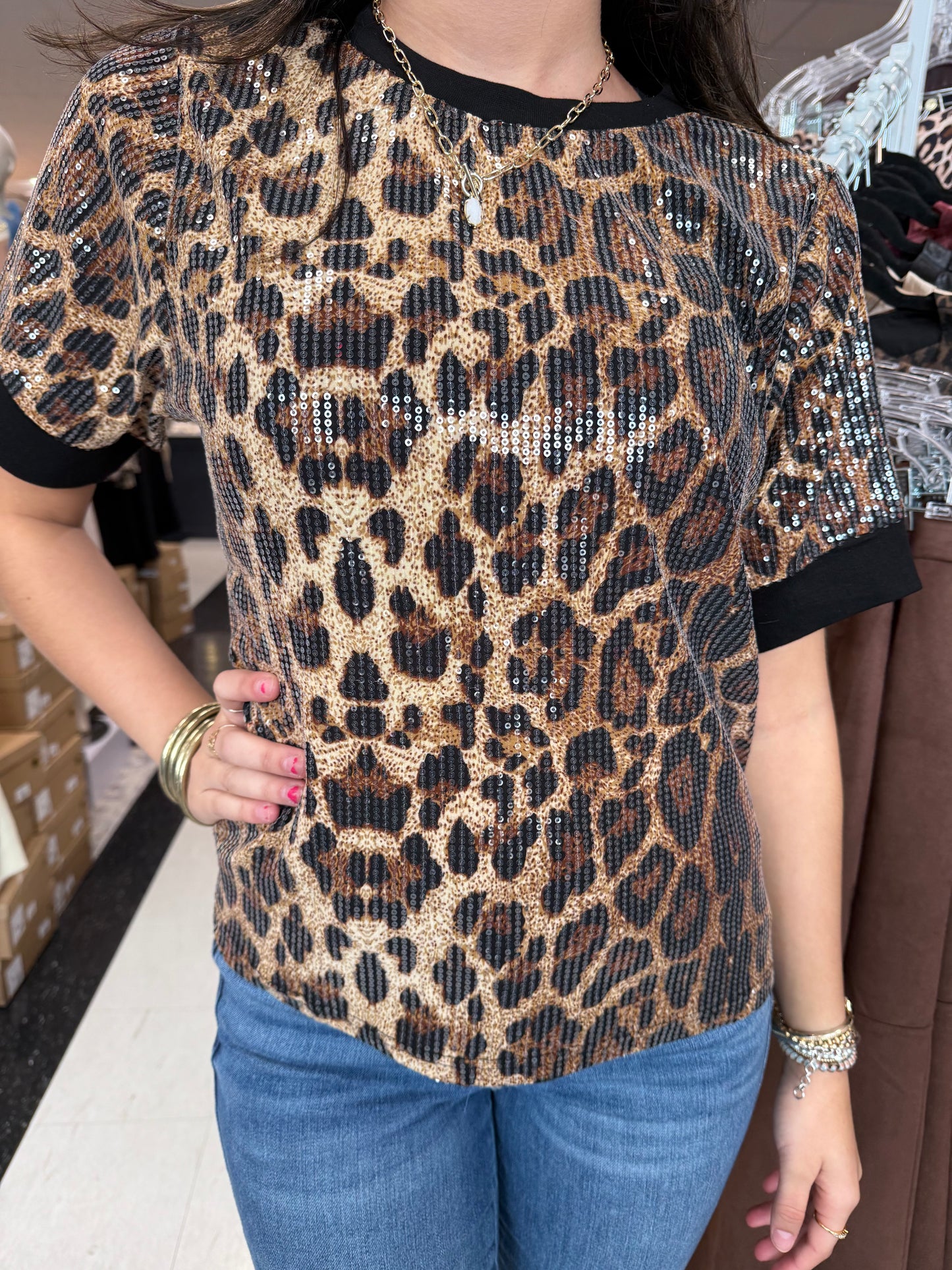 Dusk Leopard Top