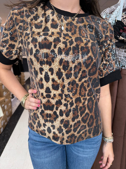Dusk Leopard Top