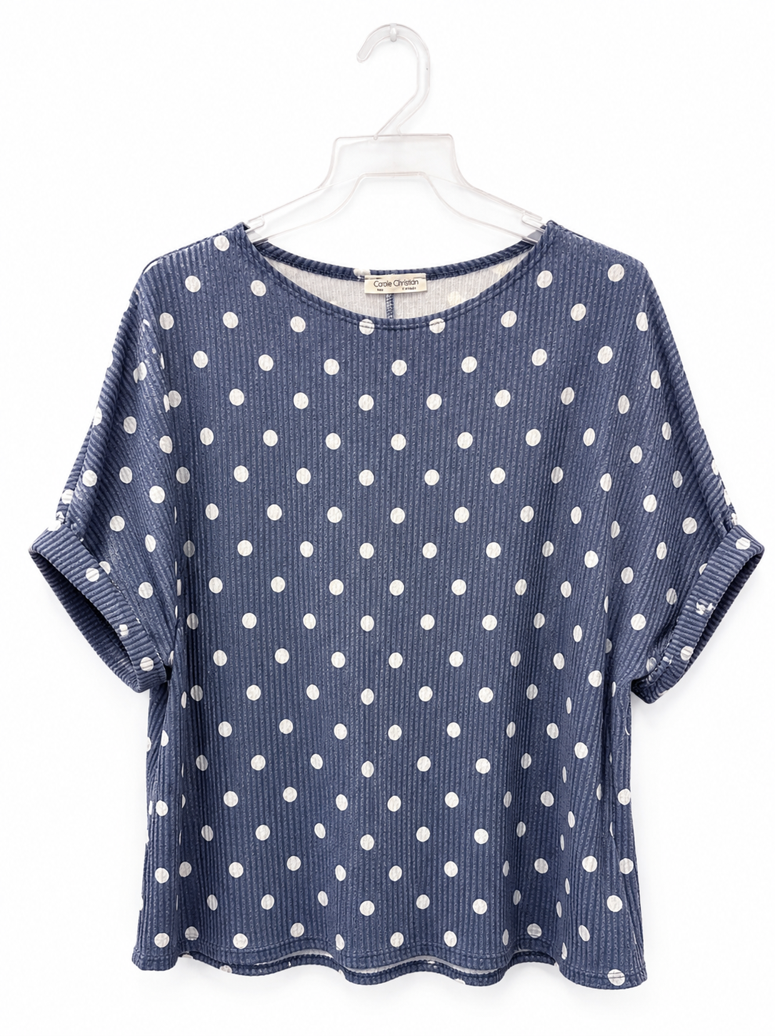 Atlanta polka dot top