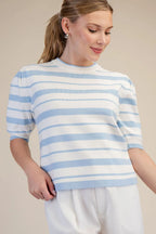 Classic Round Neck Knit Top