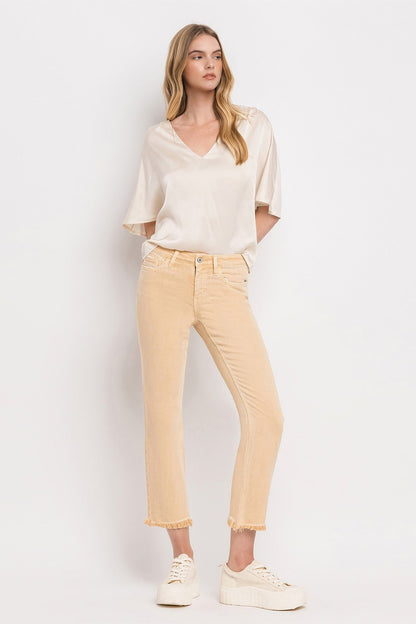 Vervet Mid Rise Straight Jeans