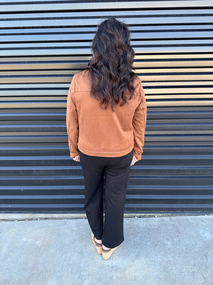 Suede Erin Jacket