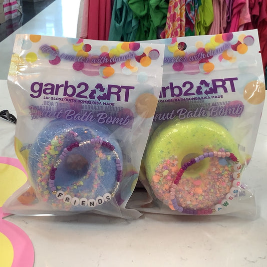 Donut Bath Bomb Bracelet Pack