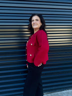 Julie Knit Accent Jacket