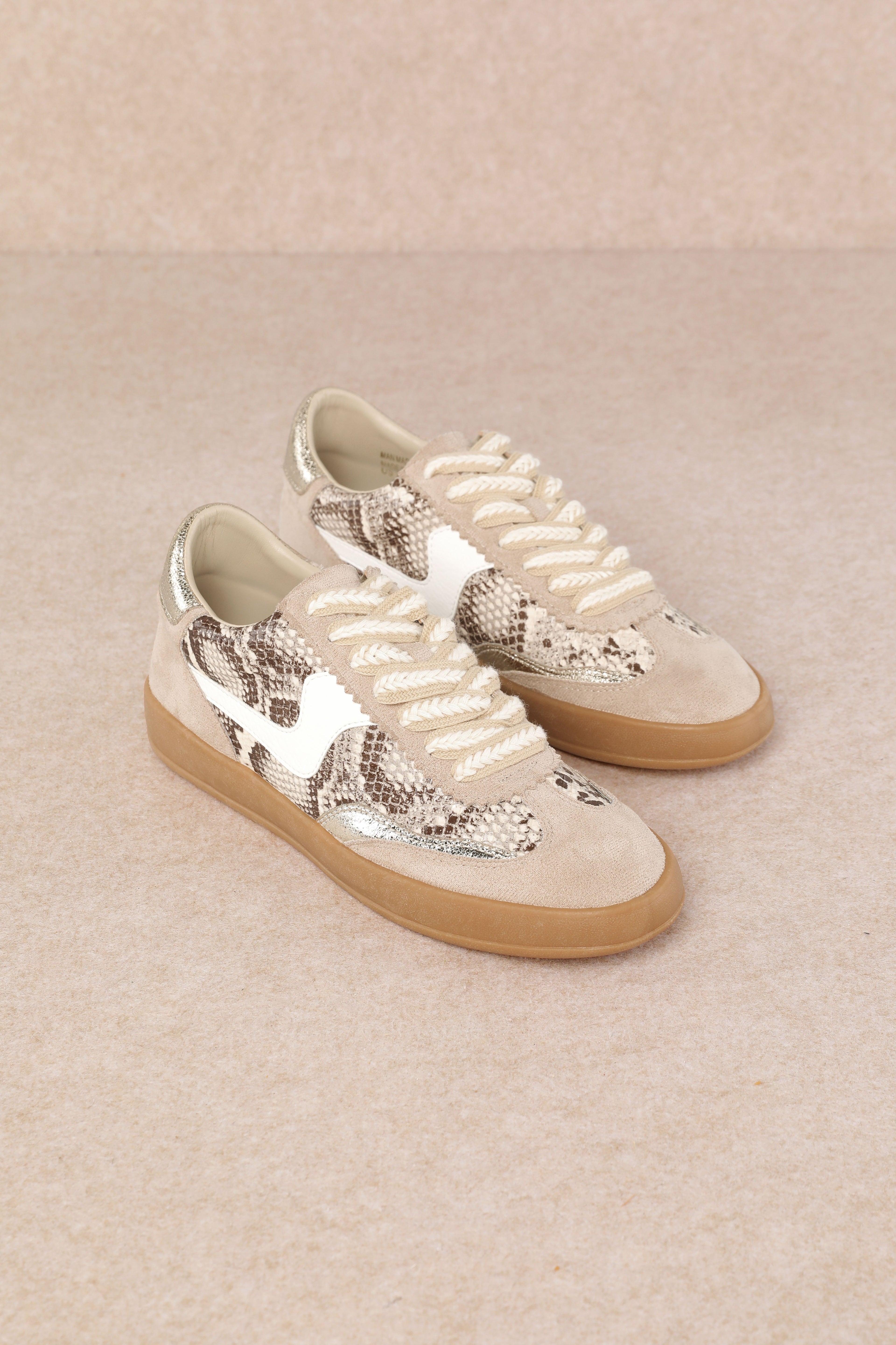 Destiny Snake Skin Sneakers