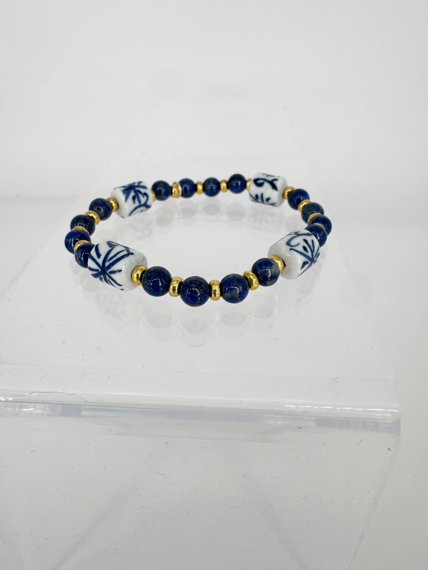 Hand painted porcelain bracelets drop 2
