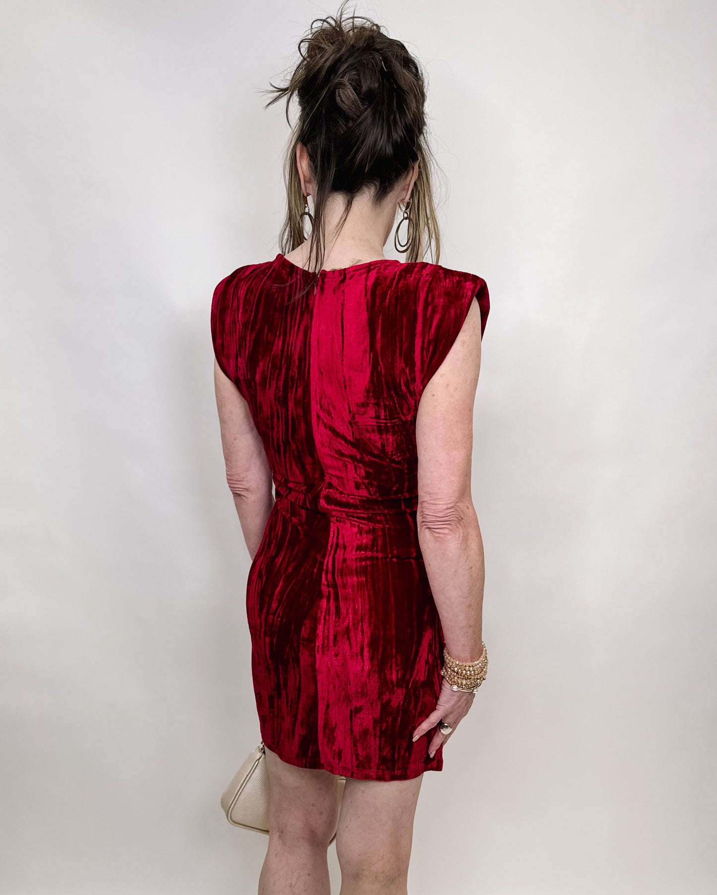 Carly  velvet dress